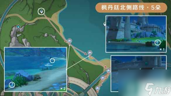 《原神》海露花采集路线分享