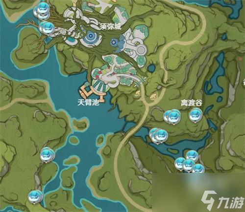 原神妮露突破材料帕蒂沙兰位置大全