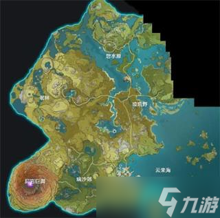 《原神》世界地图全貌超清