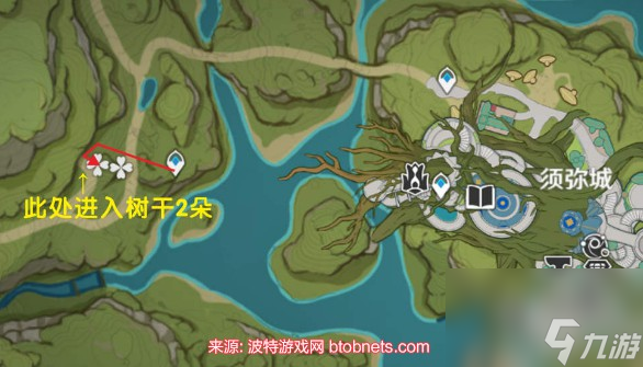 原神树王圣体菇分布图-树王圣体菇怎么采摘