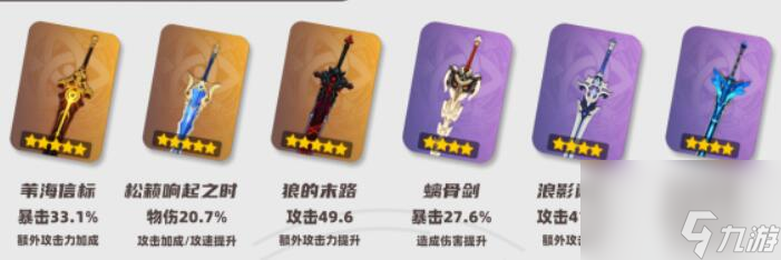 原神菲米尼武器怎么选