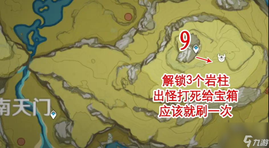 原神债务处理人分布图