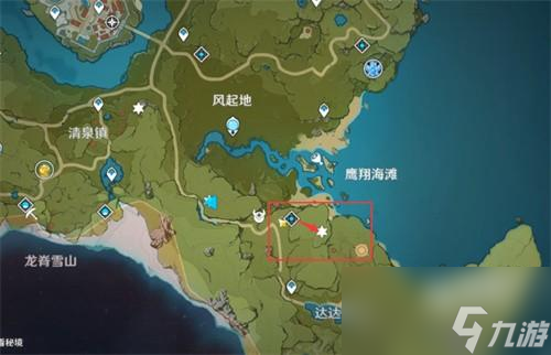 原神蒙德地灵龛分布图一览