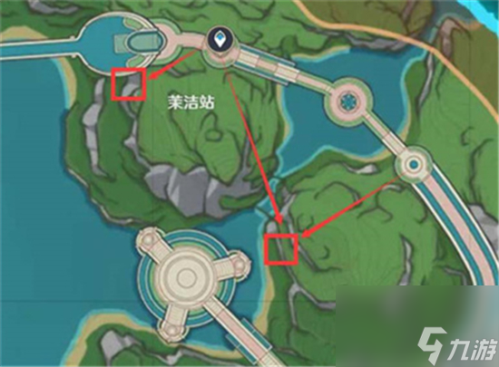 原神萃凝晶采集路线图-原神萃凝晶分布图