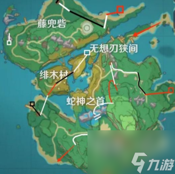 原神刀镡在哪里刷-刀镡轻松高效采集路线图