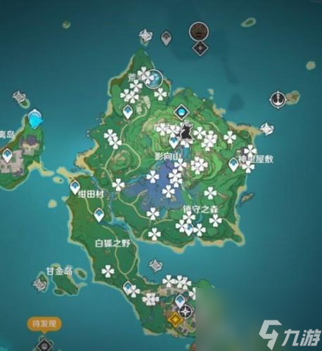 原神绯樱绣球怎么采集 绯樱绣球采集线路分享