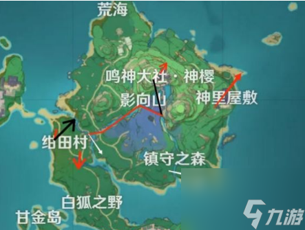 原神刀镡在哪里刷-刀镡轻松高效采集路线图