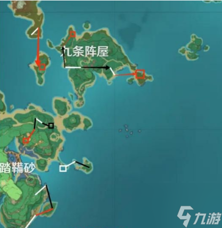 原神刀镡在哪里刷-刀镡轻松高效采集路线图