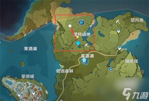 原神蒙德地灵龛分布图一览