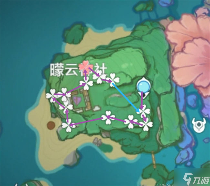原神御伽木采集点攻略