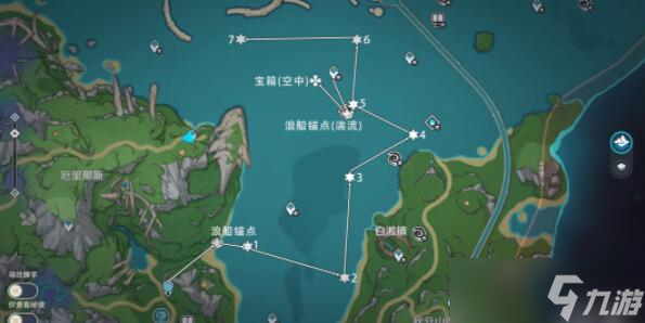原神枫丹浮标位置在哪