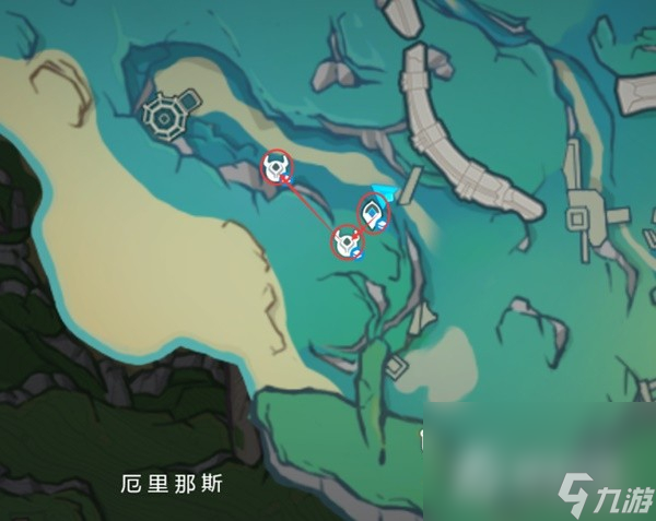 《原神》4.0枫丹特产海露花采集路线分享