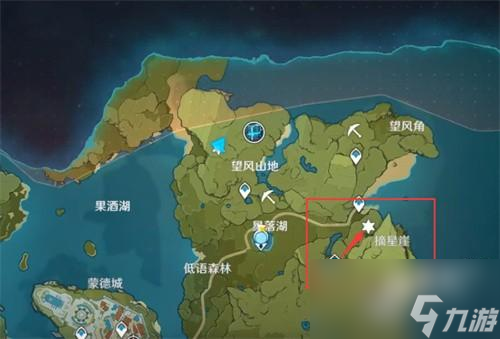 原神蒙德地灵龛分布图一览