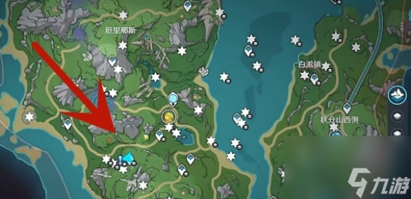原神海沫村水神瞳的位置分布在哪里 原神海沫村水神瞳的位置详情