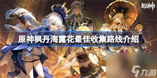 原神枫丹海露花最佳收集路线是什么 原神枫丹海露花收集路线分享