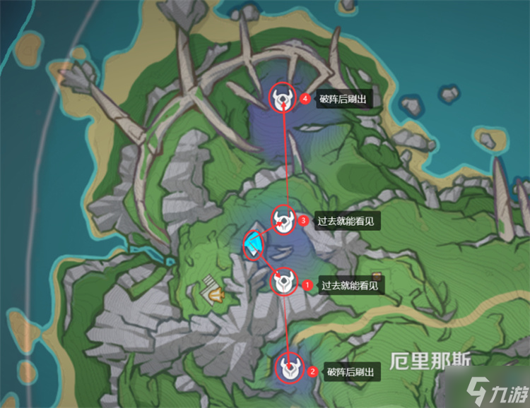 原神隙境原体位置路线攻略