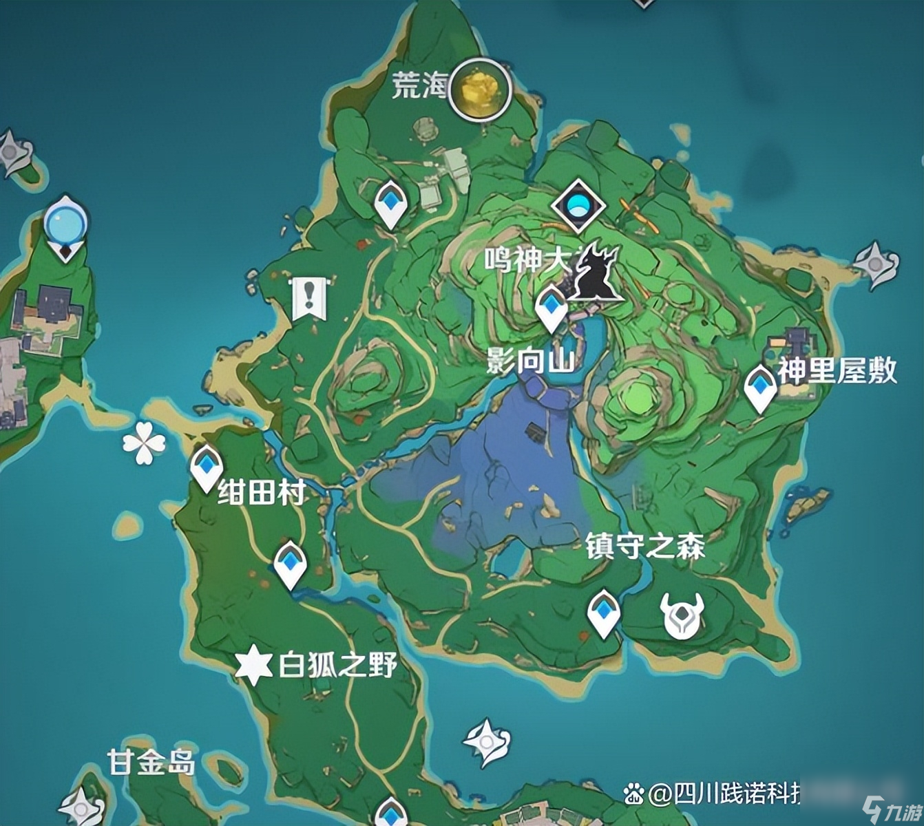 原神蒙德地灵龛位置在哪里-地灵龛的位置分布图一览