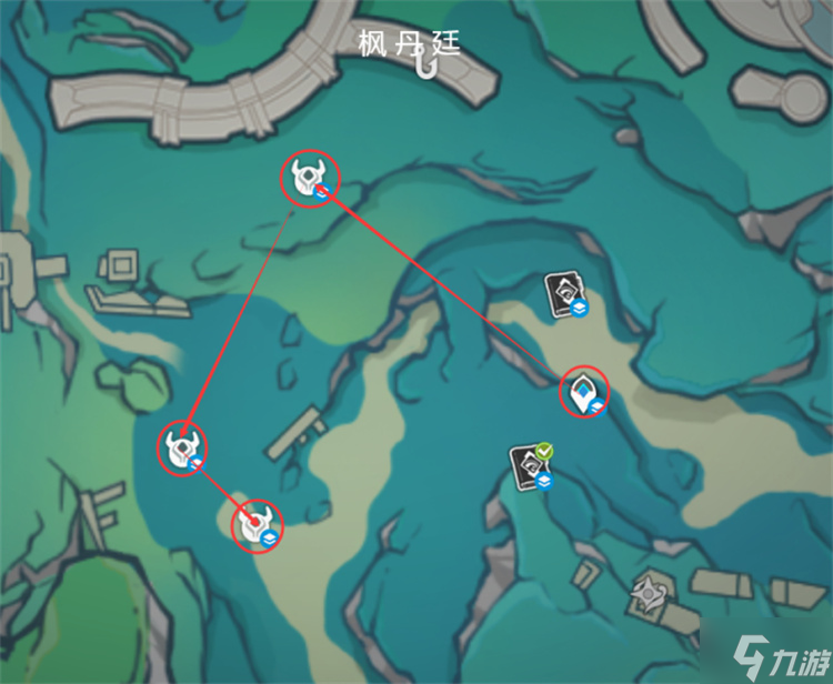 原神原海异种刷新点路线攻略