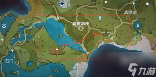 原神蒙德地灵龛分布图一览
