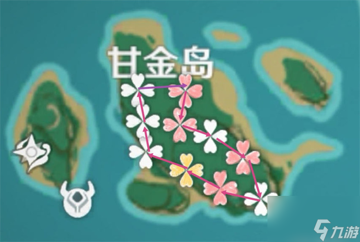 原神梦见木采集点攻略
