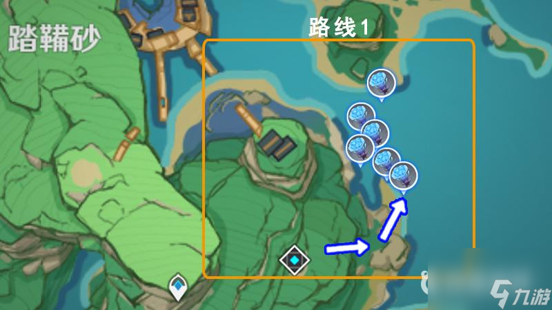 原神2.8海灵芝如何分布？ （原神神无冢）