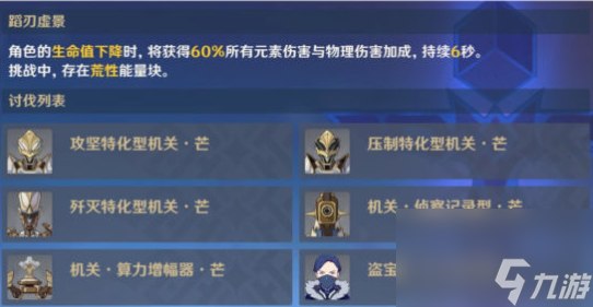 原神蹈刃破决活动第一关关卡攻略