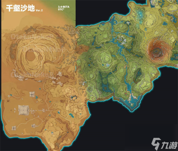 原神千壑沙地进入方法一览
