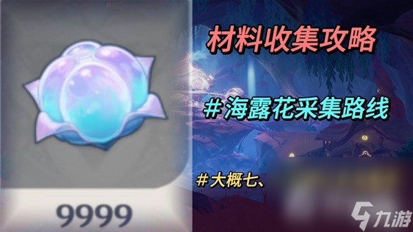 《原神》4.0枫丹特产海露花采集路线分享