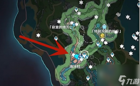 原神海沫村水神瞳的位置分布在哪里 原神海沫村水神瞳的位置详情