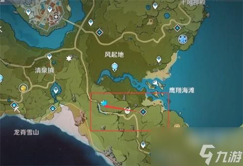 原神蒙德地灵龛分布图一览