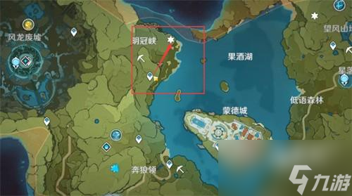 原神蒙德地灵龛分布图一览
