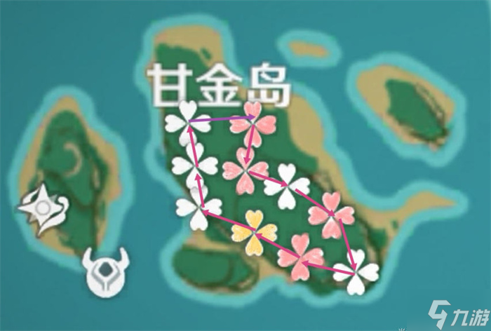 原神梦见木采集点攻略
