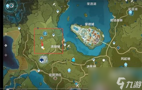 原神蒙德地灵龛分布图一览