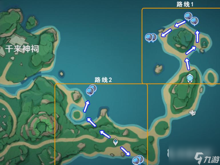 原神2.8海灵芝如何分布？ （原神神无冢）