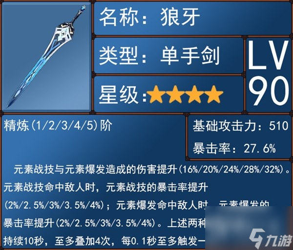 《原神》4.0版本水主技能介绍与圣遗物、武器选择推荐