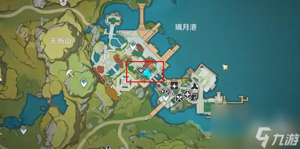 原神七夕打卡点位置在哪里？