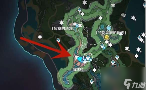 《原神》海沫村水神瞳位置攻略