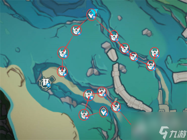 原神原海异种收集路线攻略