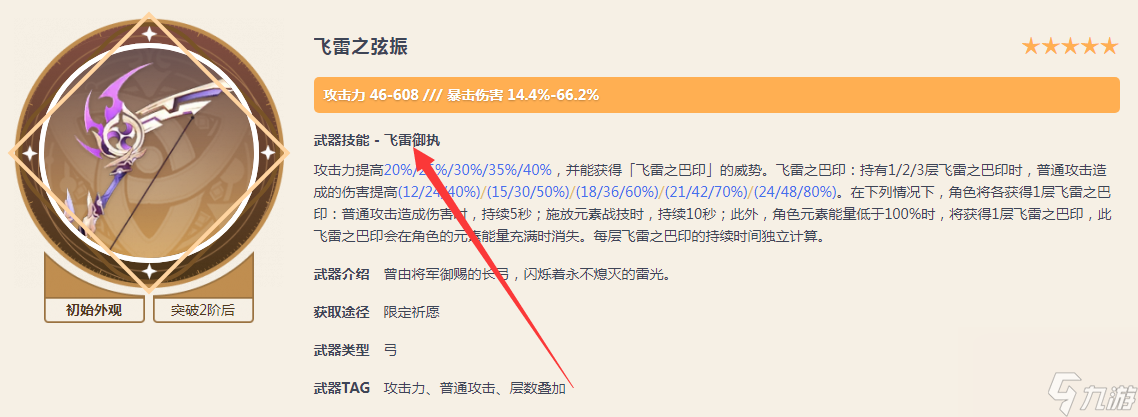 原神3.2精1飞雷和精5飞雷差距大吗？[原神]