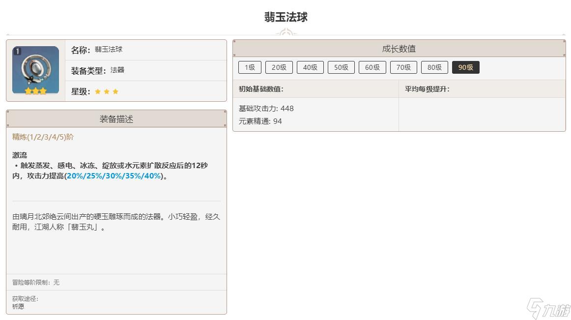 原神3.2精通法器排行什么样？[原神]