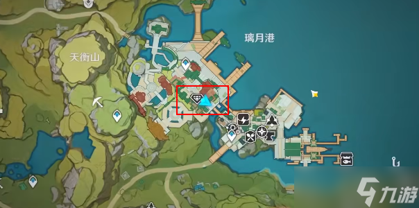 原神七夕打卡点位置在哪里