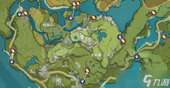 原神石珀采集位置