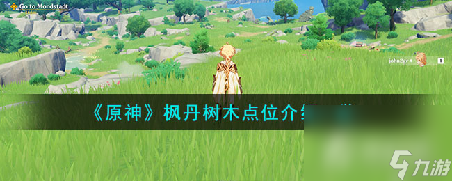 《原神》4.0枫丹树木位置