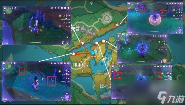 原神3.7鸣草采集路线