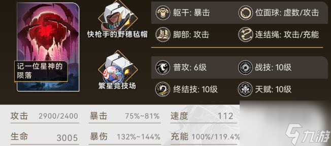 《崩坏星穹铁道》饮月毕业面板是多少 丹恒饮月毕业遗器及毕业面板详解
