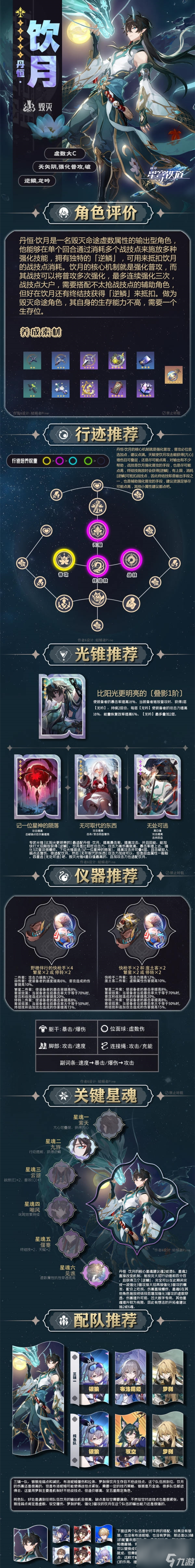 崩坏星穹铁道1.3丹恒·饮月的全方位攻略
