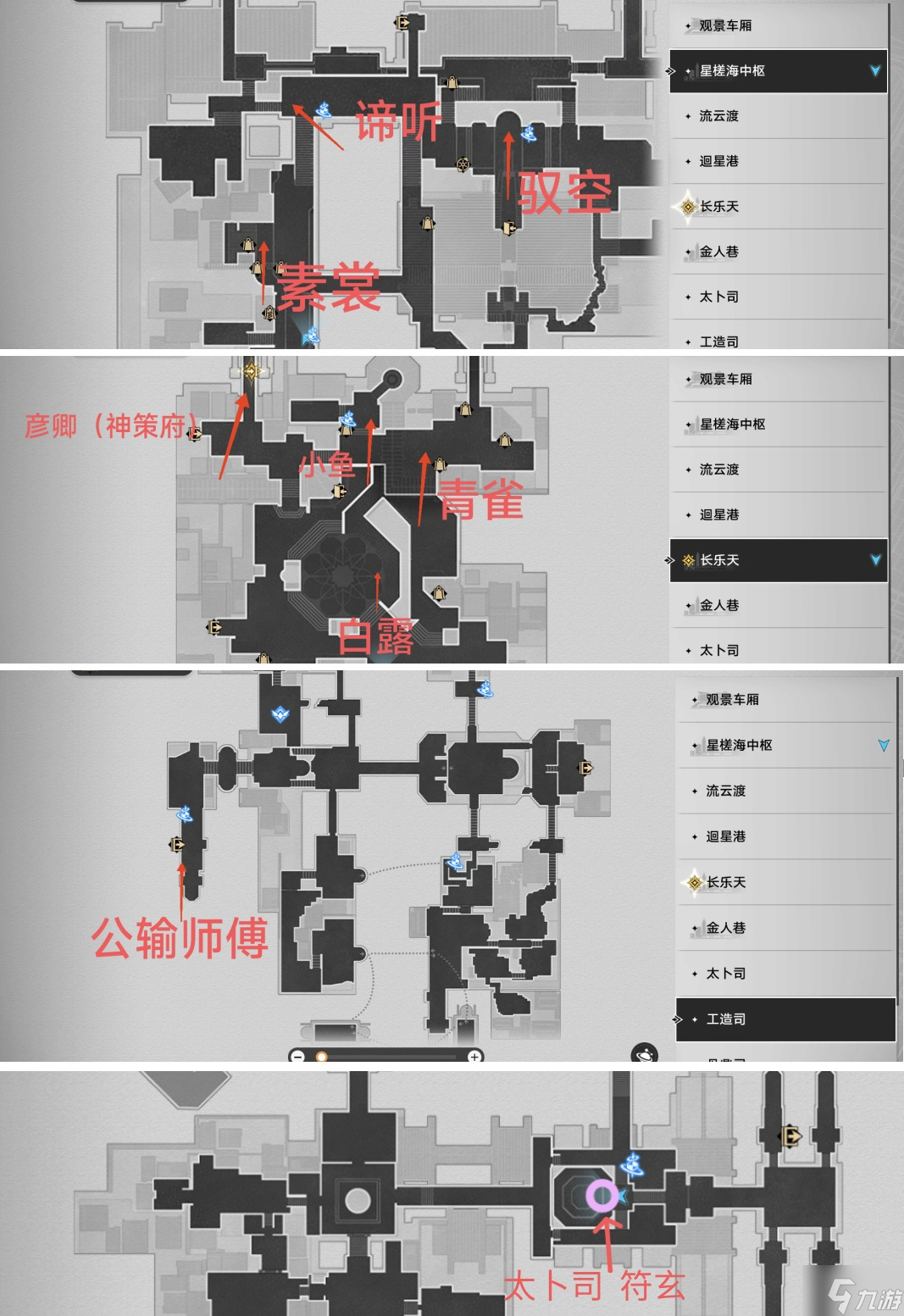 星穹铁道与仙舟上结识的人们话别攻略