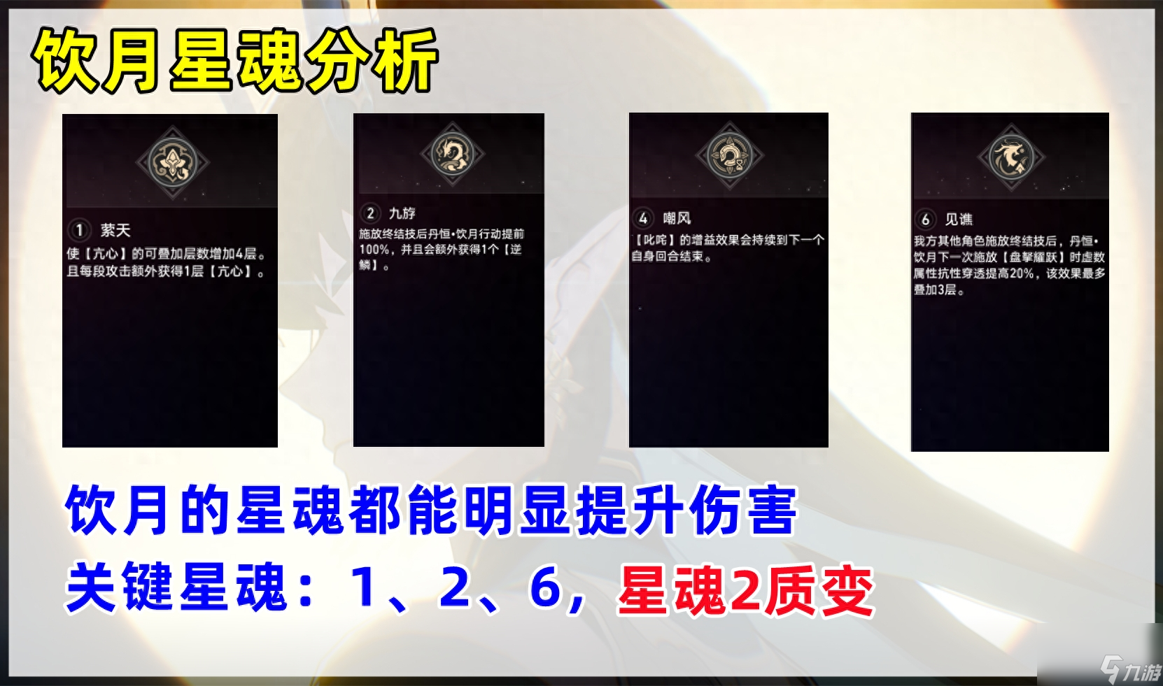 崩坏星穹铁道饮月君光锥怎么搭配？遗器光锥配队选择