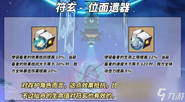 崩坏星穹铁道符玄遗器推荐