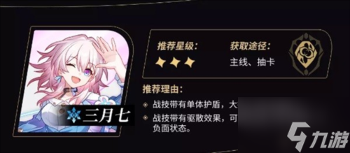崩坏星穹铁道角色强度四星 崩坏星穹铁道角色强度四星排行一览